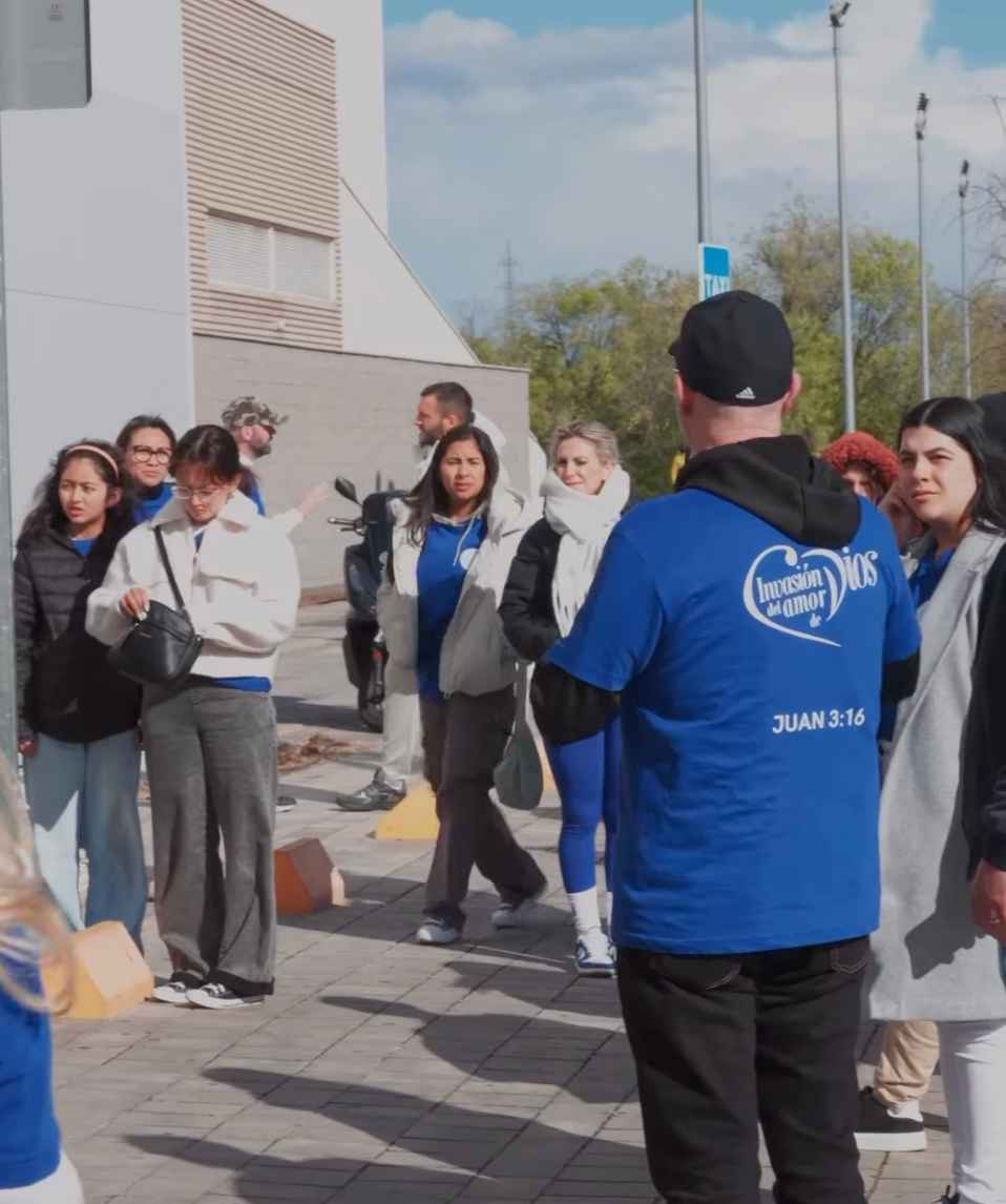 Evangelismo El Rey Jesús Madrid Invasión del Amor de Dios